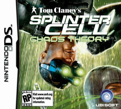 Splinter Cell Chaos Theory box art for Nintendo DS